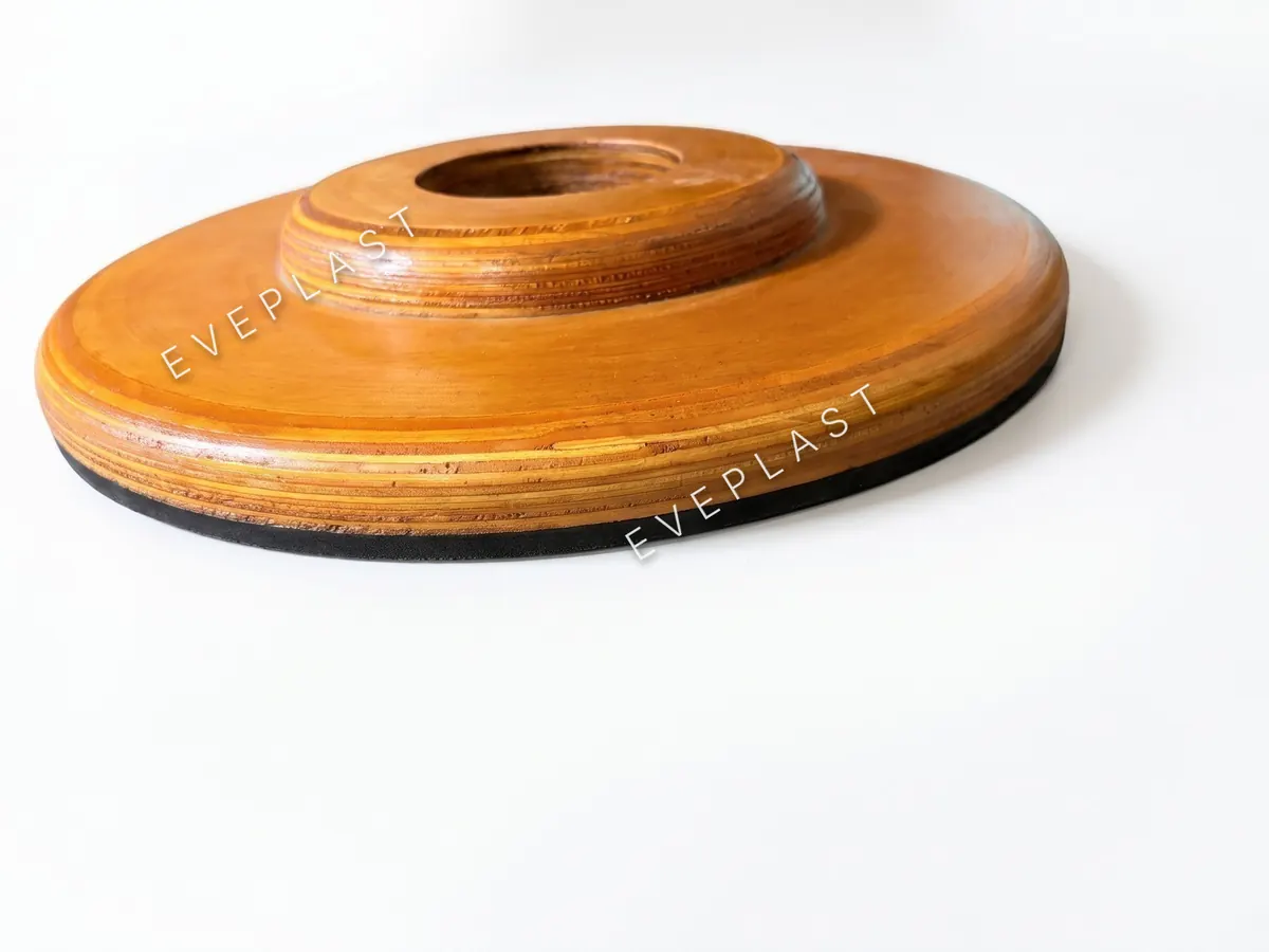 Porta pad Eveplast de madera con base de goma